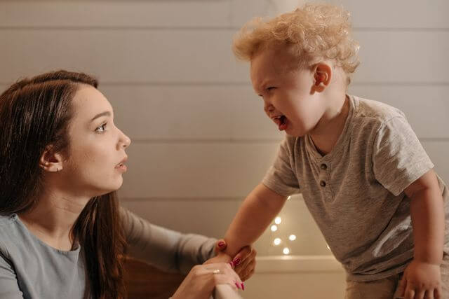 child with big feelings, emotions, tantrum
